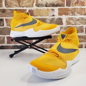 Nike Zoom Hyperrev 2016 University Gold/Gray/White Shoes 835439-702 Men's SZ 16